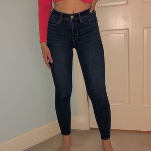 Deep Blue Skinny Jeans